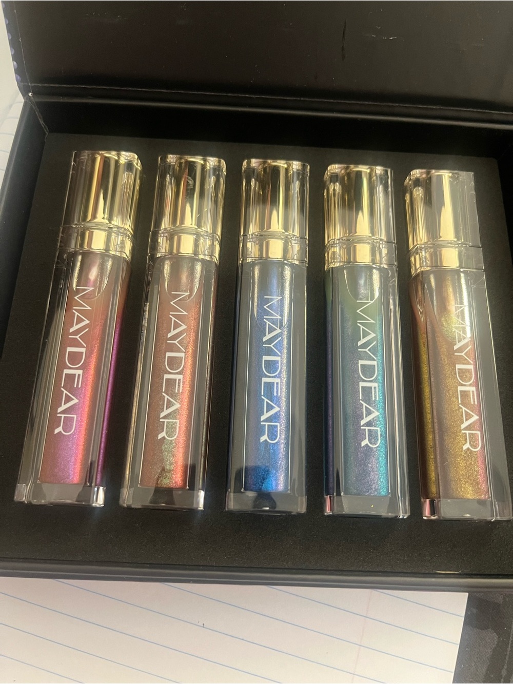 Iridescent Multi-Color Liquid Eyeshadow Set